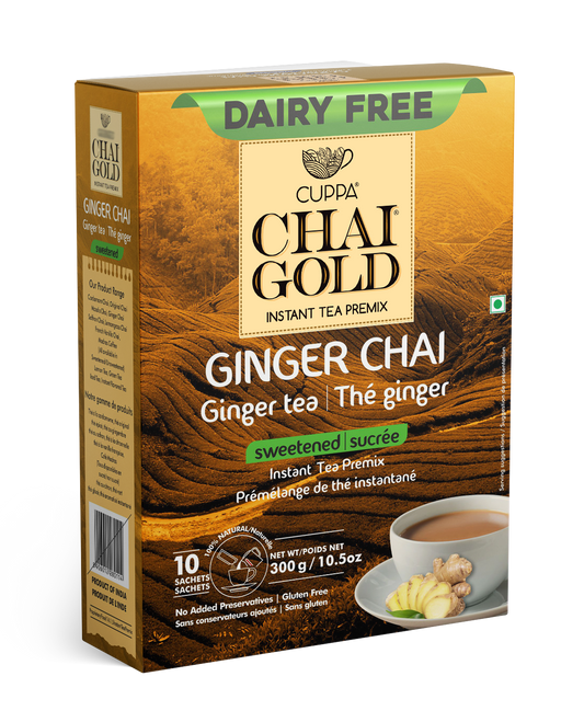 Chai Gold Dairy Free Ginger Sweetened - Chai Gold