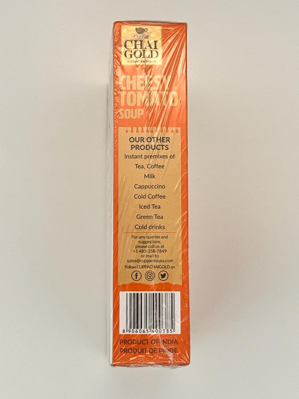 Chai Gold Instant Cheesey Tomato Soup - Chai Gold