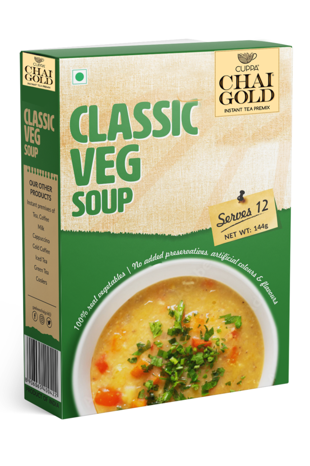 Chai Gold Instant Classic Veg Soup - Chai Gold
