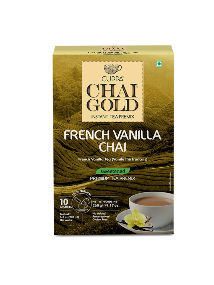 Cuppa Chai Gold French Vanilla Chai box