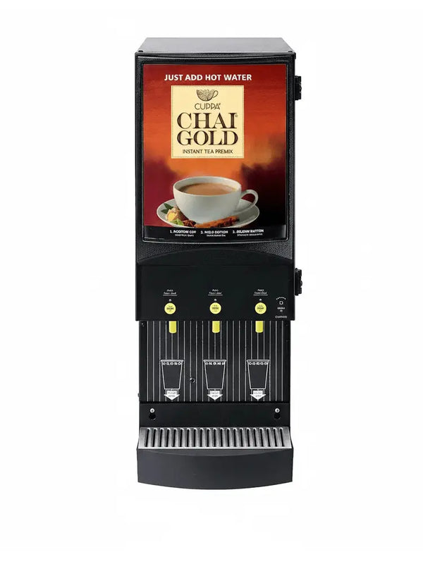 Chai Vending Machine UL Listed Machine - 3 Flavor