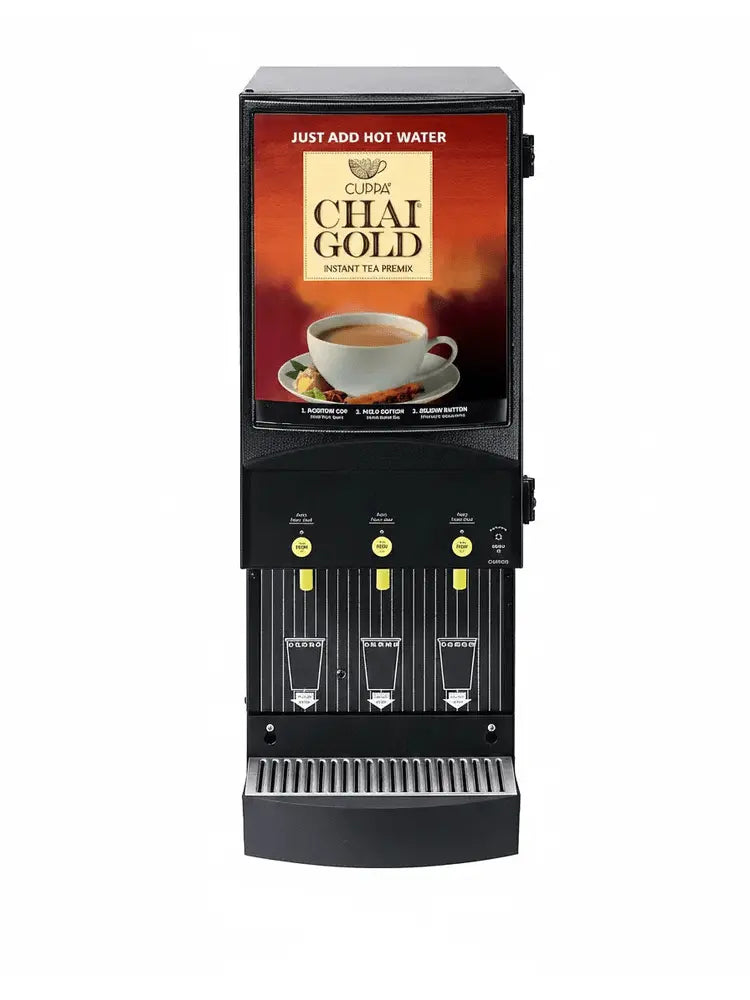 Chai Vending Machine UL Listed Machine - 3 Flavor