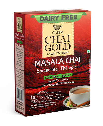 Chai Gold Dairy Free Masala Sweetened - Chai Gold