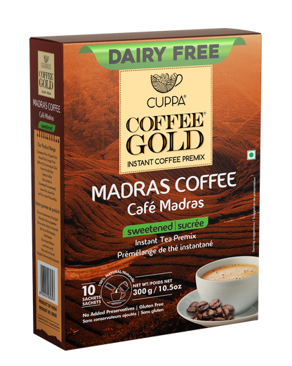 Coffee Gold Dairy Free Madras Coffee Sweeteend - Chai Gold