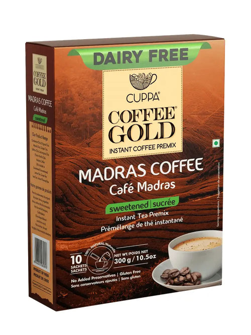 Coffee Gold Madras Coffee Dairy Free Sweetened
