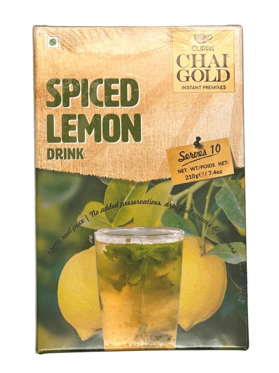 Chai Gold Instant Spiced Lemon Drink - Chai Gold