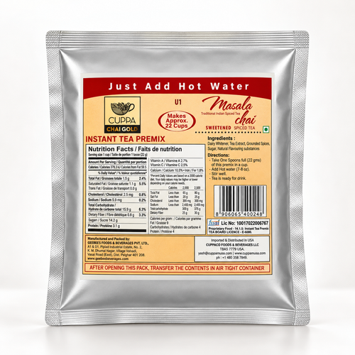Chai Gold Instant Masala Chai Sweetened 500g