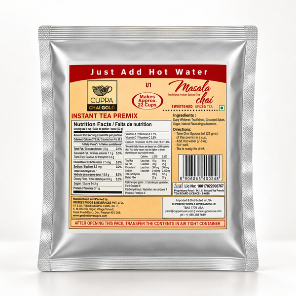 Chai Gold Instant Masala Chai Sweetened 500g