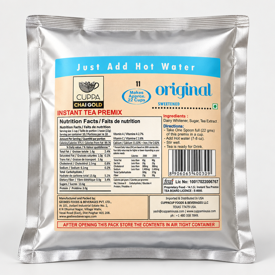 Chai Gold Original Chai Sweetened 500g