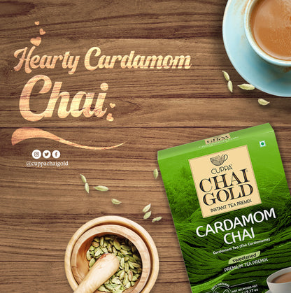 Chai Gold Instant Lemon Grass Chai Sweetened (10 Count)