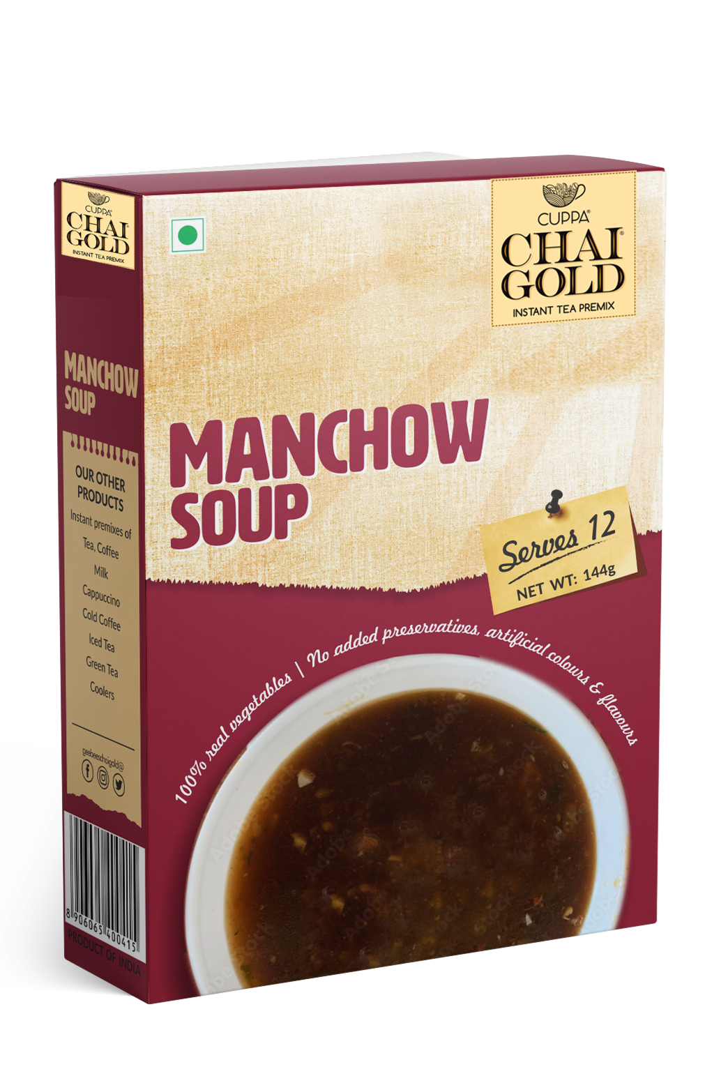 Chai Gold Instant Manchow Soup - Chai Gold