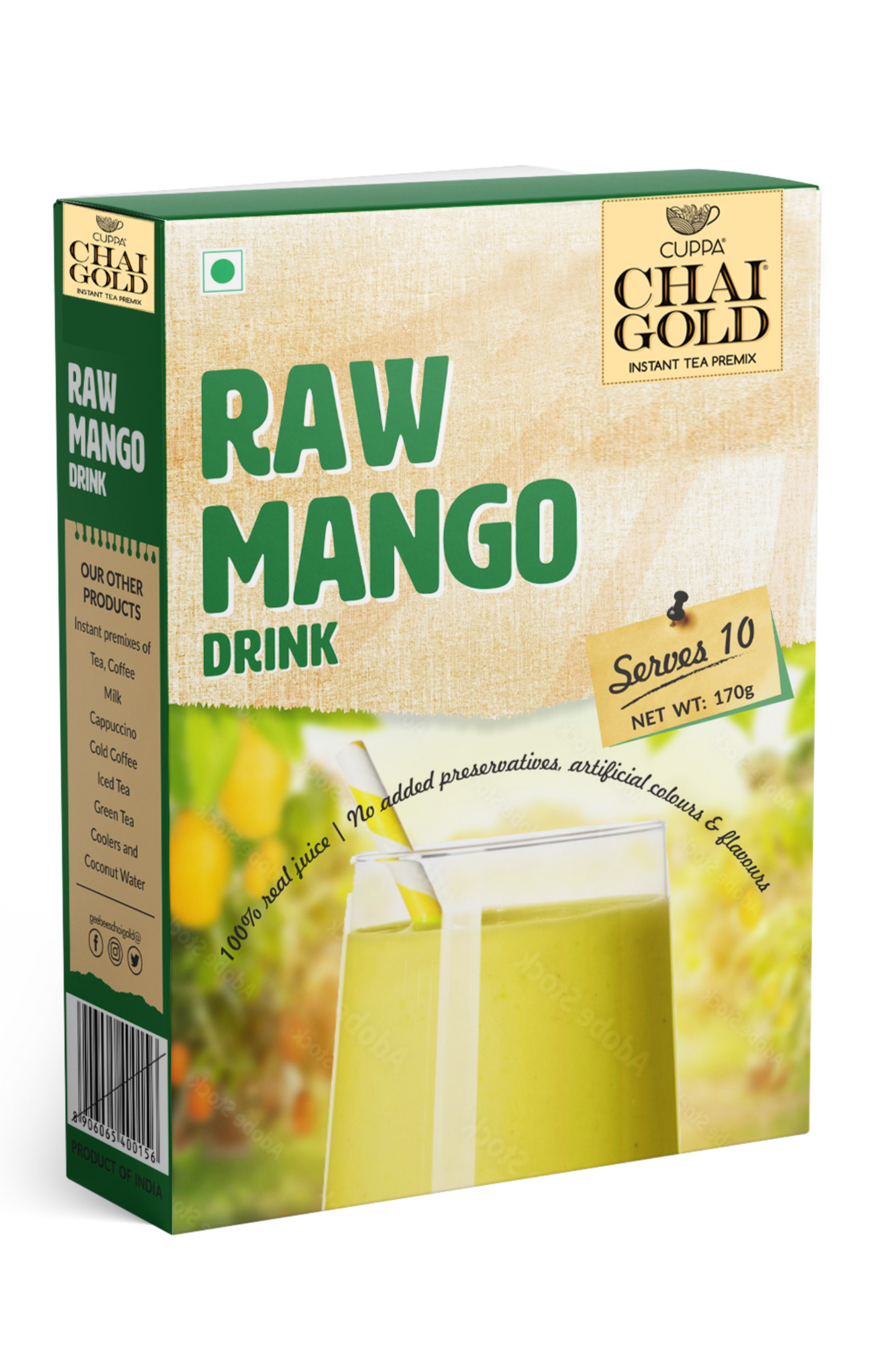 Chai Gold Instant Raw Mango - Chai Gold